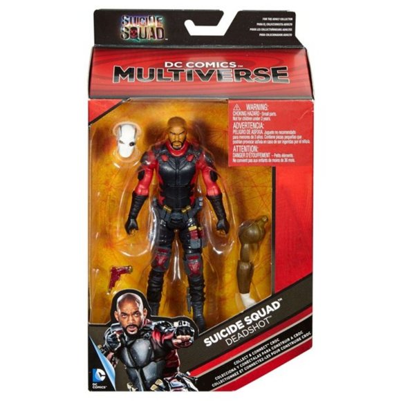 DC Comics Multiverse Suicide Squad Deadshot Figure Playset Sealed MINT New/NWT! - Picture 1 of 9